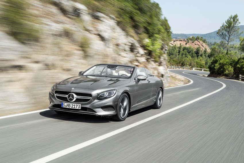 Mercedes-Benz S-Class Cabriolet officially revealed 374259