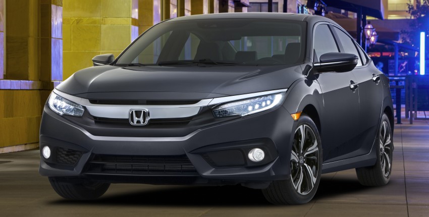 2016 Honda Civic Sedan officially unveiled in the US 380266