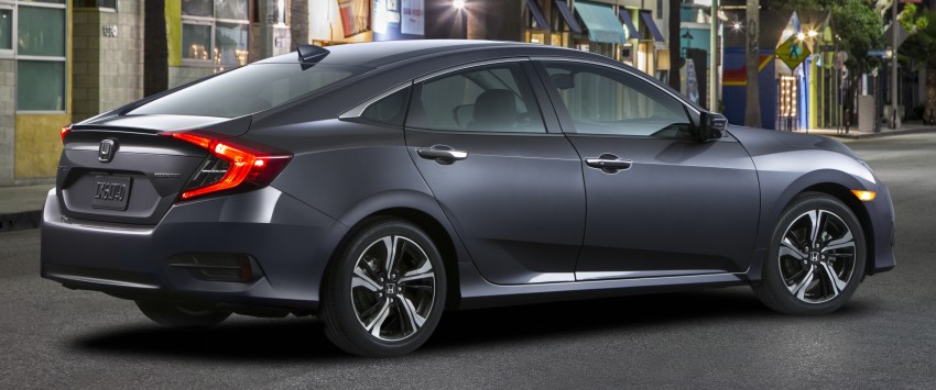 2016 Honda Civic Sedan officially unveiled in the US 380267