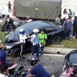 VIDEO: Violent crash on Jalan Kuching caused massive traffic jam, not a collapsed bridge