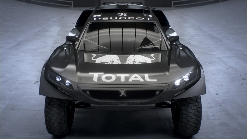 Peugeot 2008 DKR16 – bigger and more powerful 382938