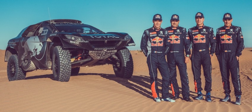Sebastien Loeb joins 2016 Dakar Rally with Peugeot 385857