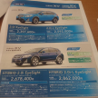 Subaru XV facelift revealed, Japanese specs leaked
