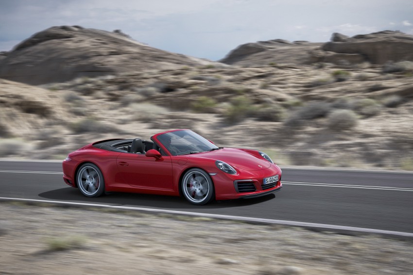 2016 Porsche 911 Carrera, Carrera S facelift revealed – twin-turbo flat-six with 420 hp, 0-100 km/h in 3.9 secs 376153