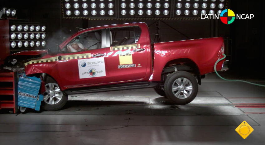 VIDEO: 2016 Toyota Hilux, five-stars in Latin NCAP 378232