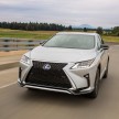 MEGA GALLERY: Lexus RX 350 and RX 450h variants