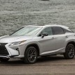 MEGA GALLERY: Lexus RX 350 and RX 450h variants