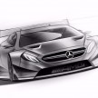 2016 Mercedes-AMG C 63 DTM racer fully sketched out