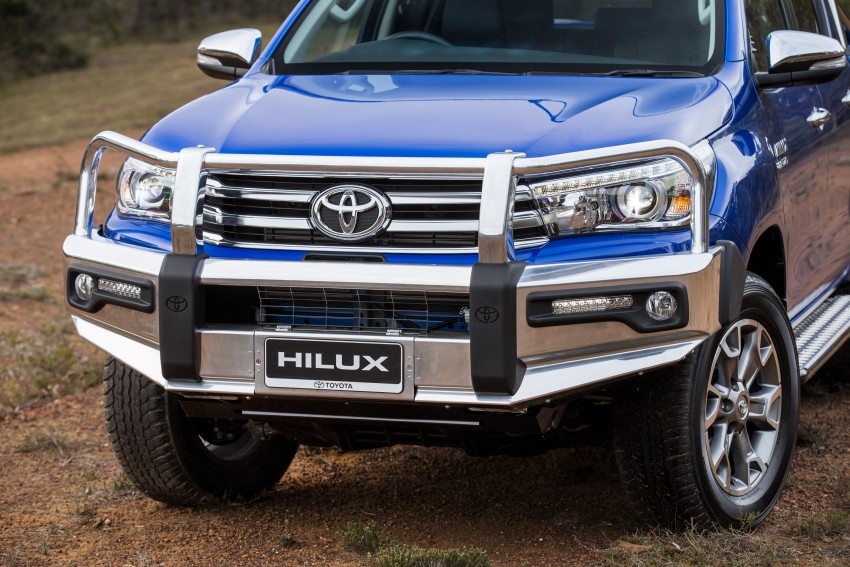New Toyota Hilux gets over 60 accessories in Australia 378419