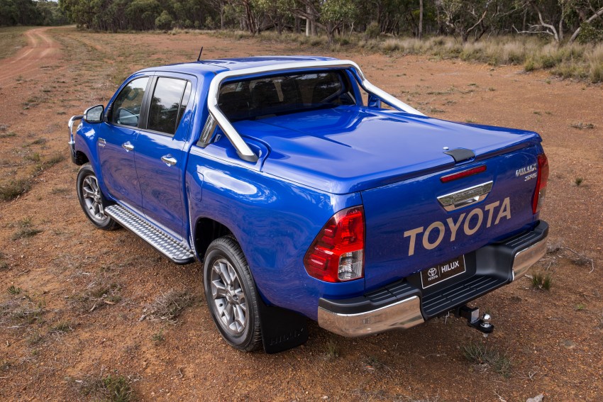 New Toyota Hilux gets over 60 accessories in Australia 378422