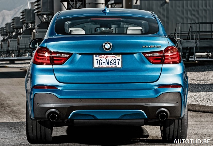BMW X4 M40i leaked – 360 PS high performance SUV 384329