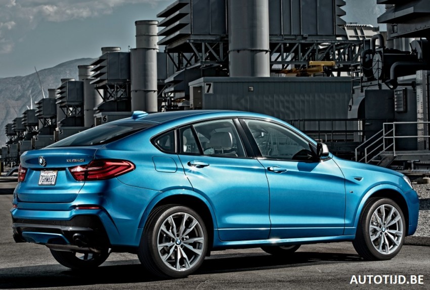 BMW X4 M40i leaked – 360 PS high performance SUV 384328