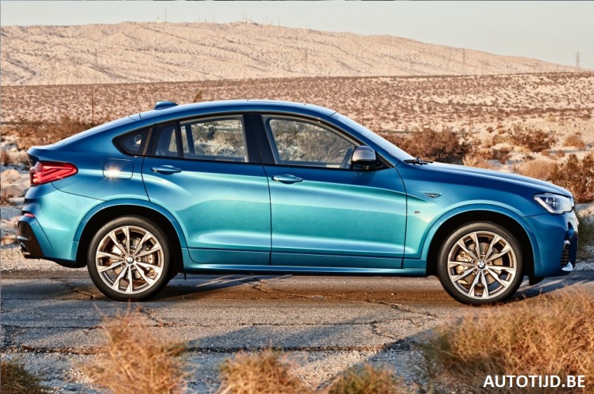 BMW X4 M40i leaked – 360 PS high performance SUV 384325