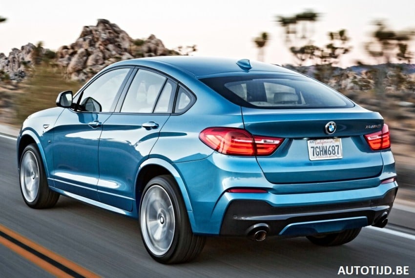 BMW X4 M40i leaked – 360 PS high performance SUV 384313