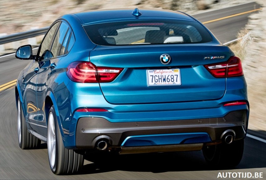 BMW X4 M40i leaked – 360 PS high performance SUV 384311