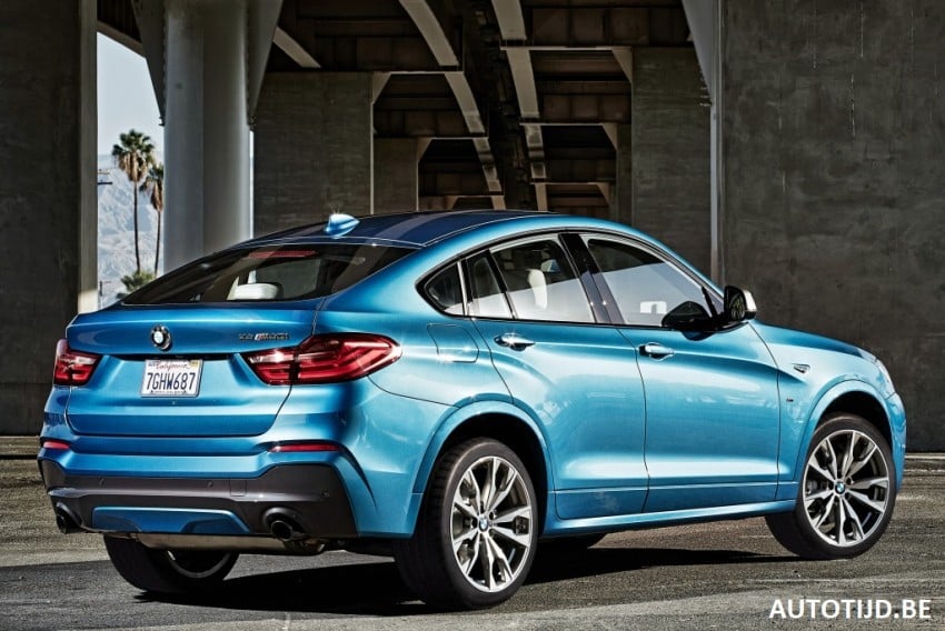 BMW X4 M40i leaked – 360 PS high performance SUV 384334