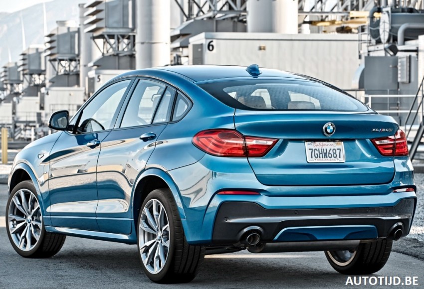 BMW X4 M40i leaked – 360 PS high performance SUV 384331