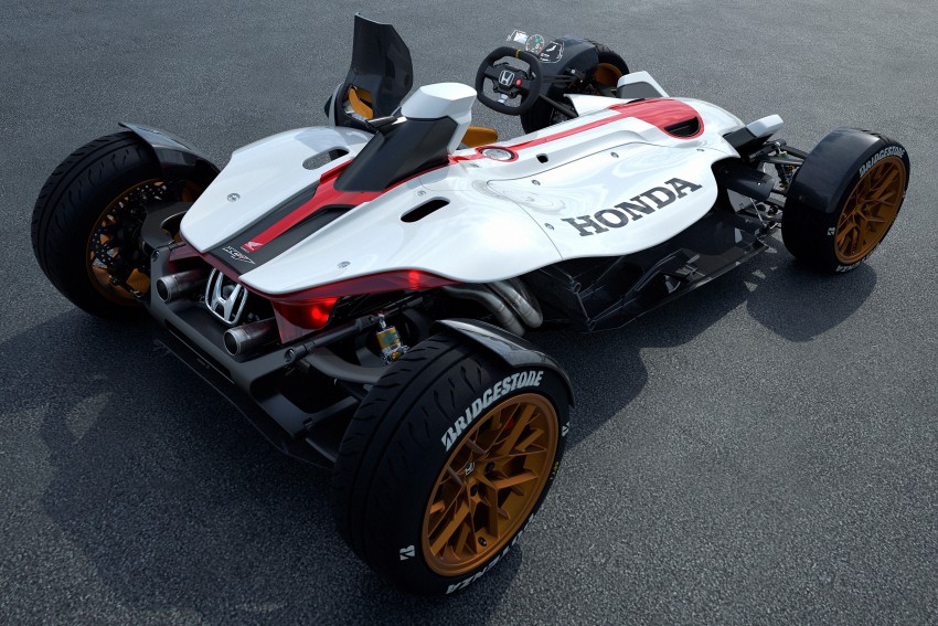 Honda Project 2&4 Concept: half car, half MotoGP bike Image #377486