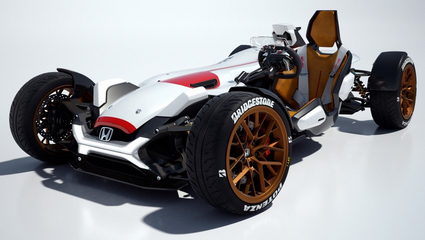 Honda Project 2&4 Concept: half car, half MotoGP bike Image #377488