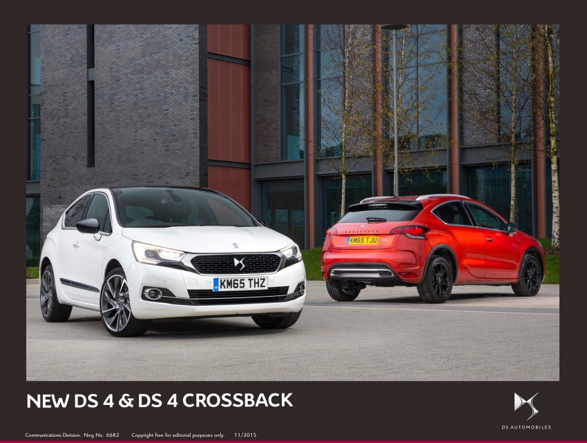 DS 4 facelifted, adds new Crossback crossover variant 410862