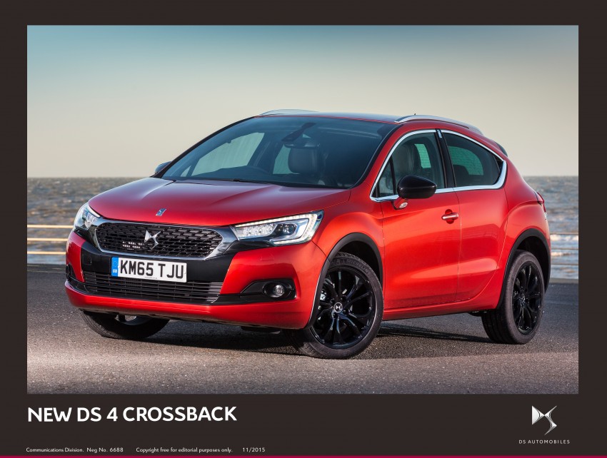 DS 4 facelifted, adds new Crossback crossover variant 410868