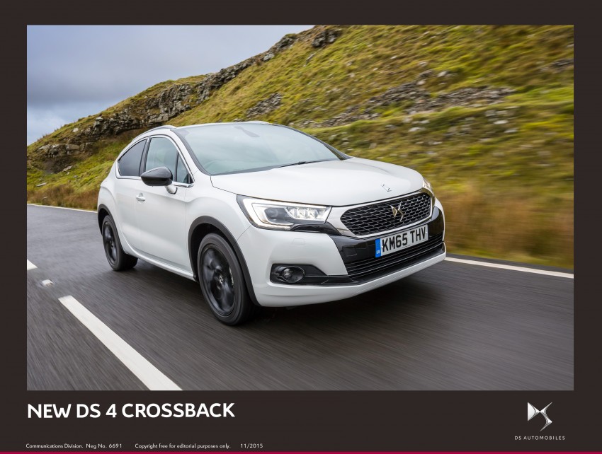 DS 4 facelifted, adds new Crossback crossover variant 410871