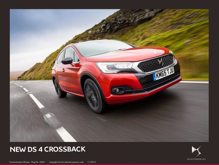 DS 4 facelifted, adds new Crossback crossover variant 410874