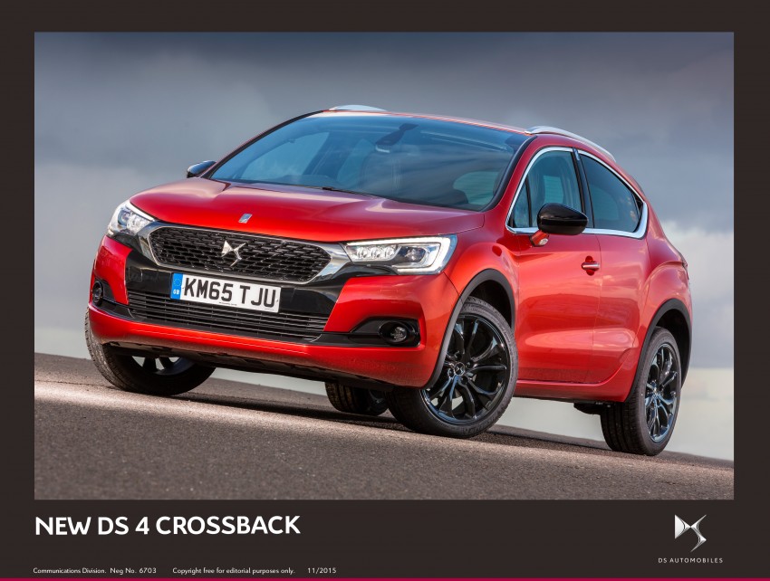 DS 4 facelifted, adds new Crossback crossover variant 410883