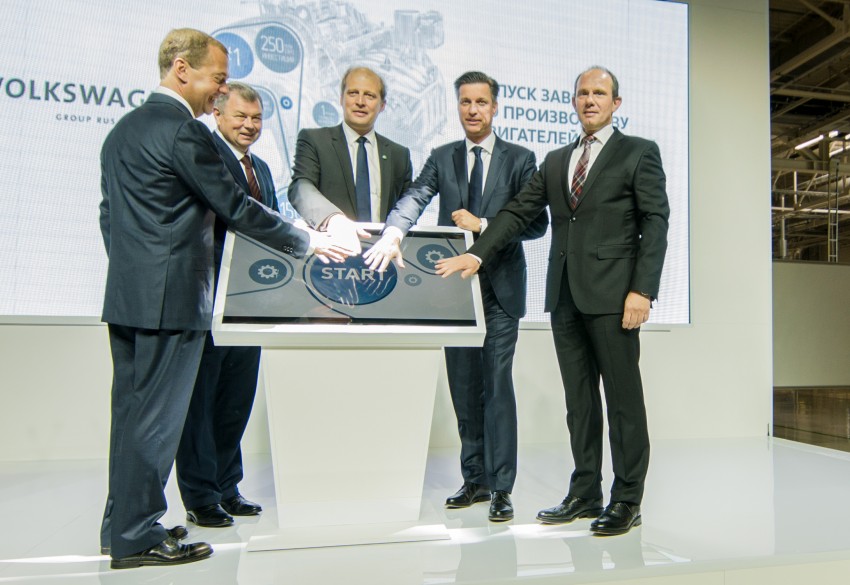 VW opens first foreign-owned engine plant in Russia 376294