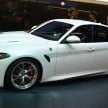 Frankfurt 2015: Alfa Romeo Giulia Quadrifoglio makes first public appearance – full look of the interior!