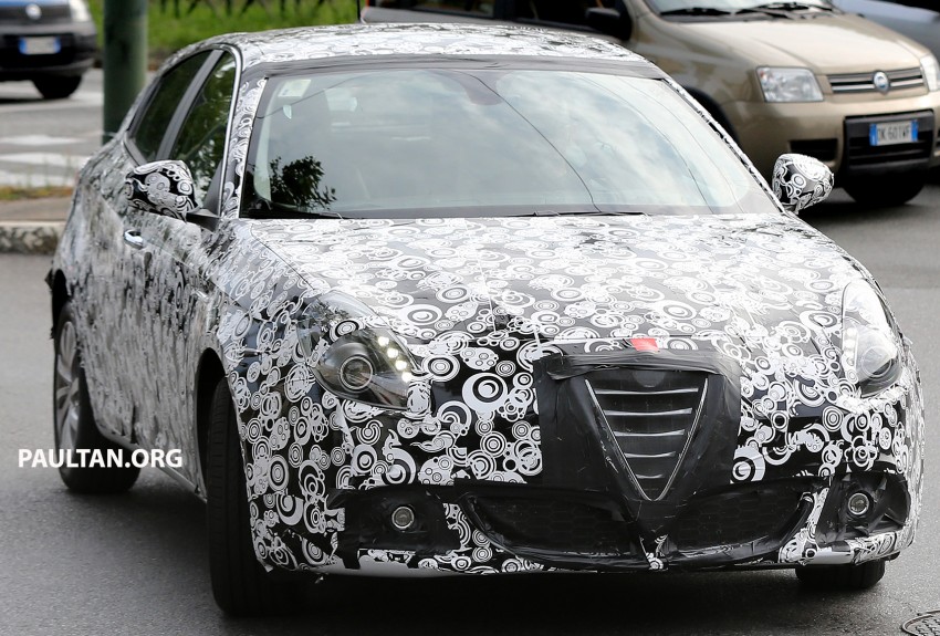 SPIED: Alfa Romeo Giulietta facelift spotted in Italy Image #377241