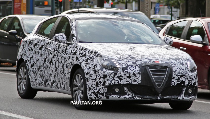 SPIED: Alfa Romeo Giulietta facelift spotted in Italy Image #377242