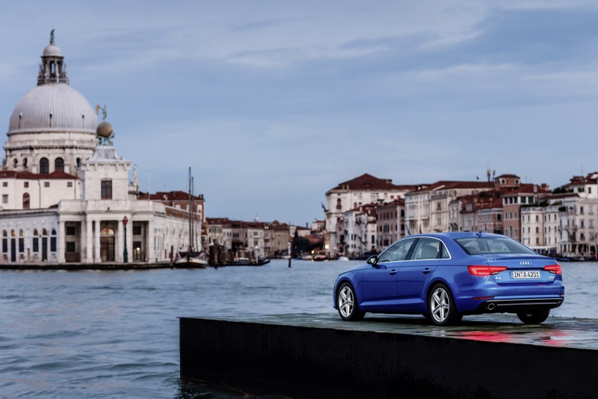 GALLERY: Audi A4 B9 on location in Venice, Italy 384268