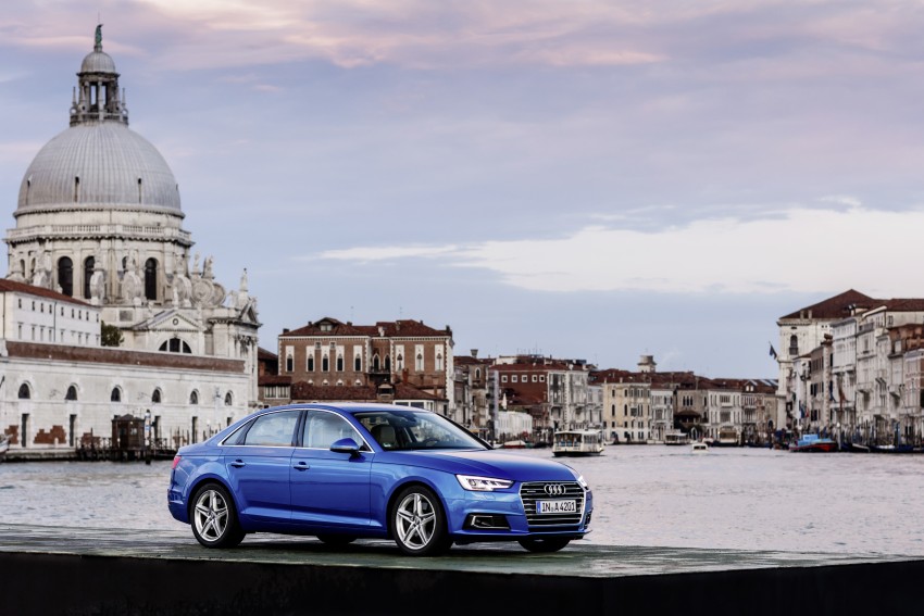 GALLERY: Audi A4 B9 on location in Venice, Italy 384271