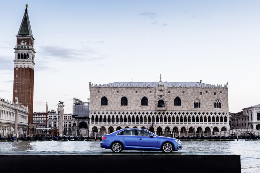 GALLERY: Audi A4 B9 on location in Venice, Italy Image #384276