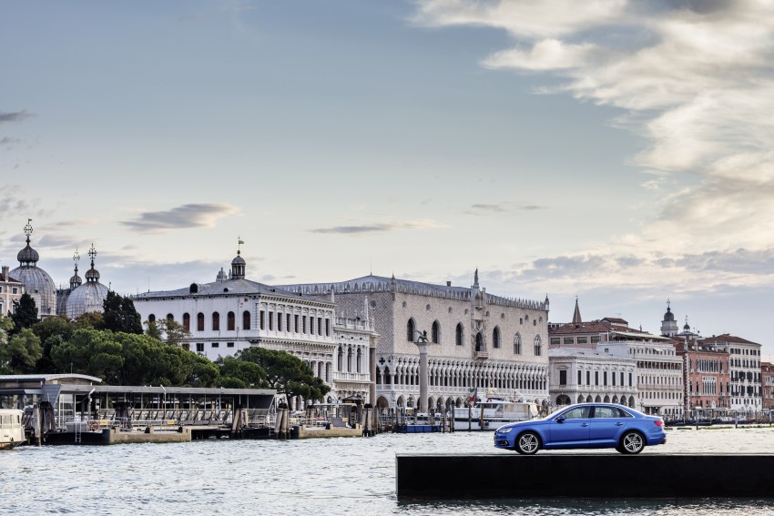 GALLERY: Audi A4 B9 on location in Venice, Italy 384277