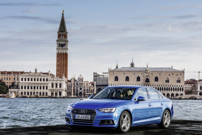GALLERY: Audi A4 B9 on location in Venice, Italy 384284