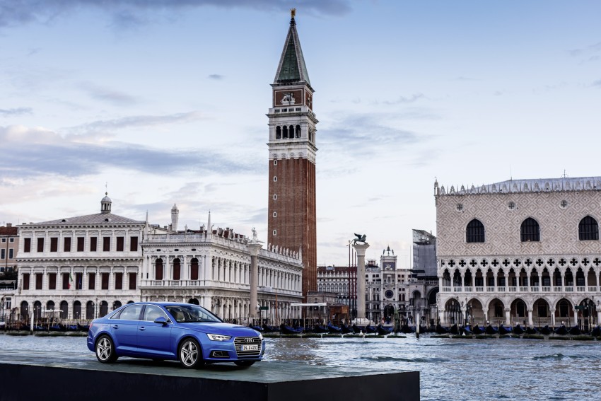 GALLERY: Audi A4 B9 on location in Venice, Italy Image #384290