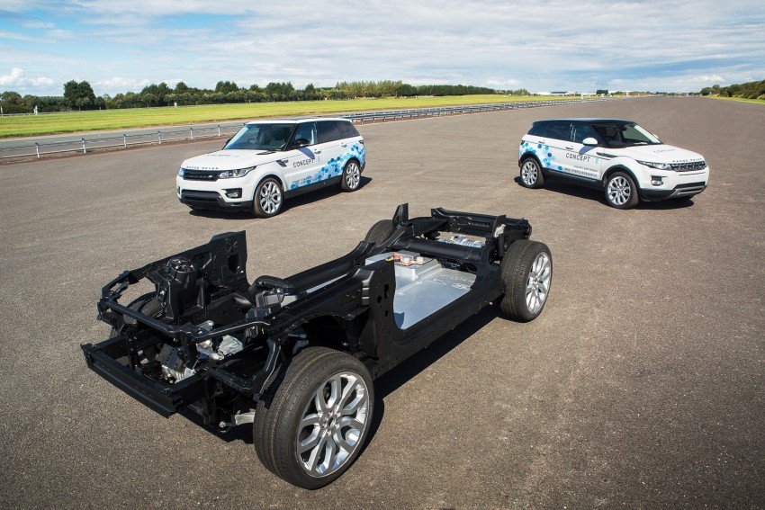 Jaguar Land Rover reveals three ‘Concept_e’ vehicles – modular EV, plug-in hybrid, mild hybrid 378081