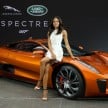 Jaguar Land Rover showcases its trio of Bond cars