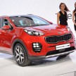 Frankfurt 2015: 2016 Kia Sportage unveiled in the flesh