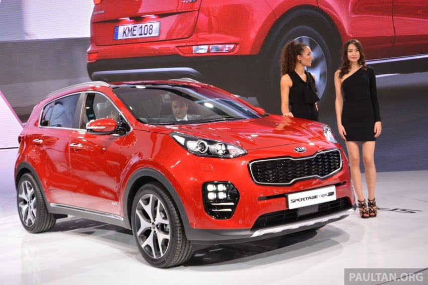 Frankfurt 2015: 2016 Kia Sportage unveiled in the flesh 380285