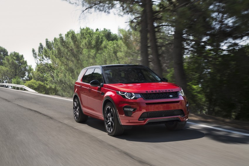 Frankfurt 2015: Land Rover Discovery Sport HSE Dynamic Lux – sporty exterior and new functions 379614