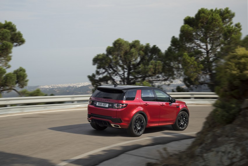 Frankfurt 2015: Land Rover Discovery Sport HSE Dynamic Lux – sporty exterior and new functions 379622