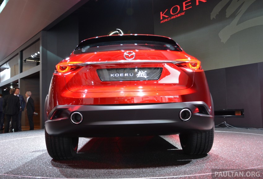 Mazda Koeru concept previews a sportier CX-5 SUV? 380234