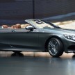 GALLERY: A217 Mercedes-Benz S-Class Cabriolet – the S500 and AMG S63 4Matic debut in Frankfurt