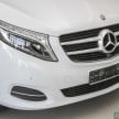 Mercedes-Benz V-Class Night Edition with AMG parts