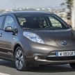 Nissan Leaf 30 kWh update – range now up to 250 km
