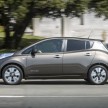 Nissan Leaf 30 kWh update – range now up to 250 km