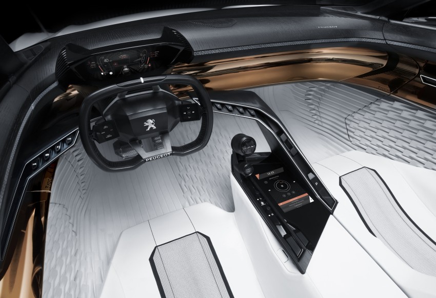 Peugeot Fractal – electric roadster concept unveiled 373749